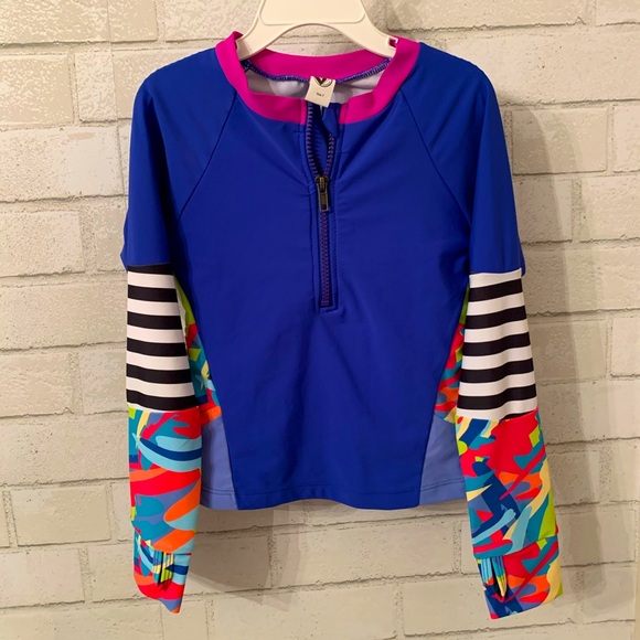 Limeapple Girls Swim Top - Picture 1 of 3